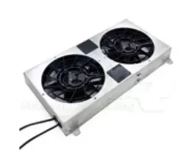 Powerhouse Racing Dual Brushless SPAL Fan Kit Raw Finish